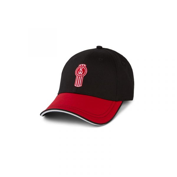 Black and red baseball cap